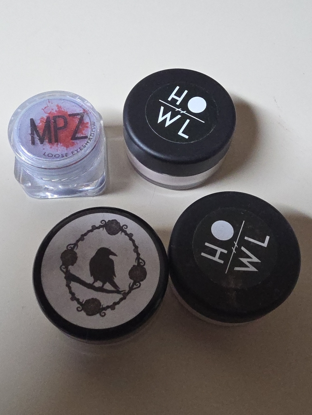 Lot of Indie Eyeshadow Loose Pigments - Howl Cosmetics, Corvus Cosmetics, MPZ